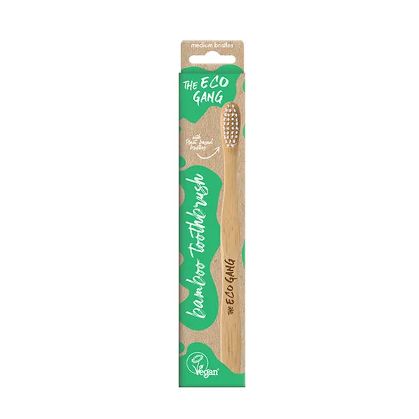 Средняя бамбуковая зубная щетка Cepillo Bambu Adulto Medio The Eco Gang, цвет blanco
Средняя бамбуковая зубная щетка Cepillo Bambu Adulto Medio The Eco Gang, цвет blanco