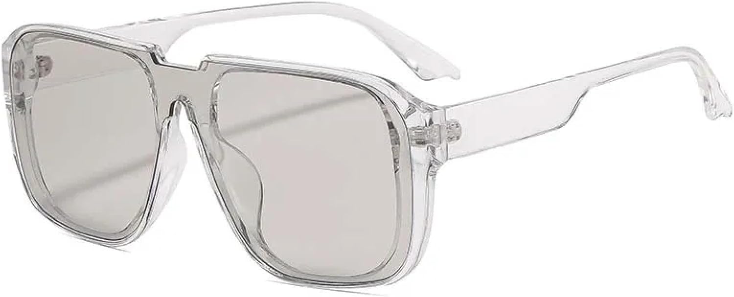 Модные винтажные солнцезащитные очки класса люкс для женщин и мужчин, в стиле панк, с большой оправой, классические, с защитой от ультрафиолета UV400 TKKTLLT, Lightgray
Модные винтажные солнцезащитные очки класса люкс для женщин и мужчин, в стиле панк, с большой оправой, классические, с защитой от ультрафиолета UV400 TKKTLLT, Lightgray