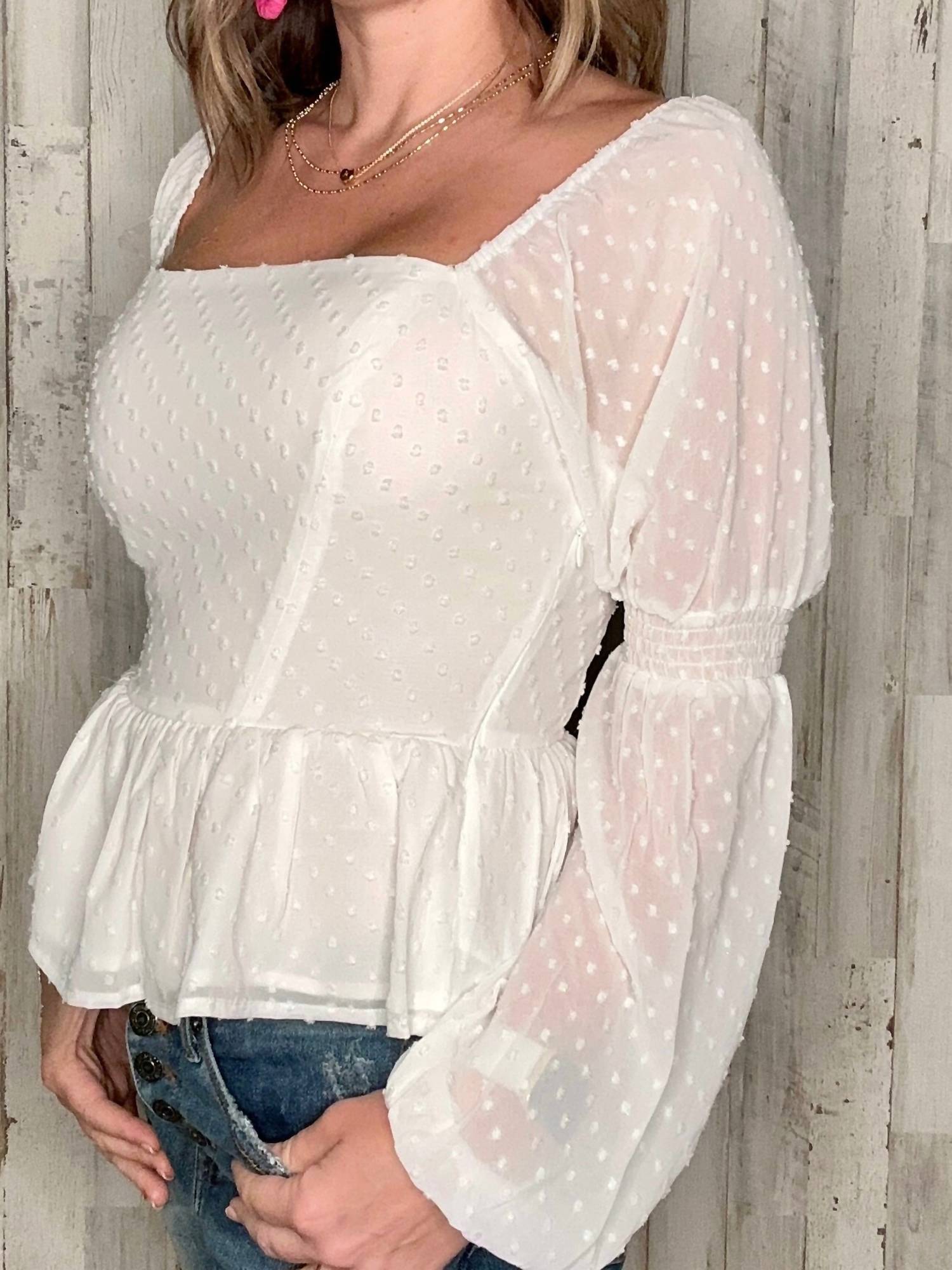 Текстурированный шифоновый топ Kate белого цвета KORI
Текстурированный шифоновый топ Kate белого цвета KORI