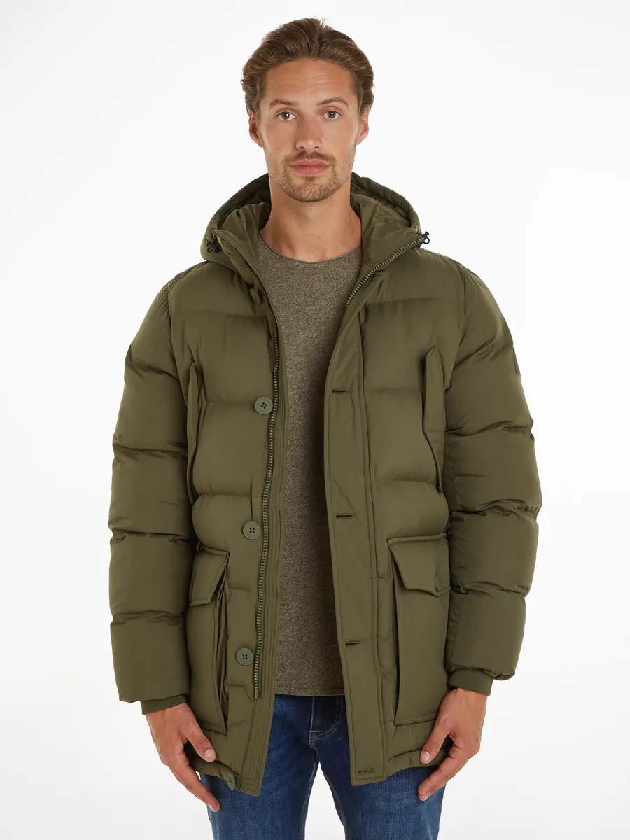 Парка Tommy Hilfiger "CL ESSENTIAL ROCKIE PARKA", с капюшоном, на теплой подкладке, зеленый
Парка Tommy Hilfiger "CL ESSENTIAL ROCKIE PARKA", с капюшоном, на теплой подкладке, зеленый