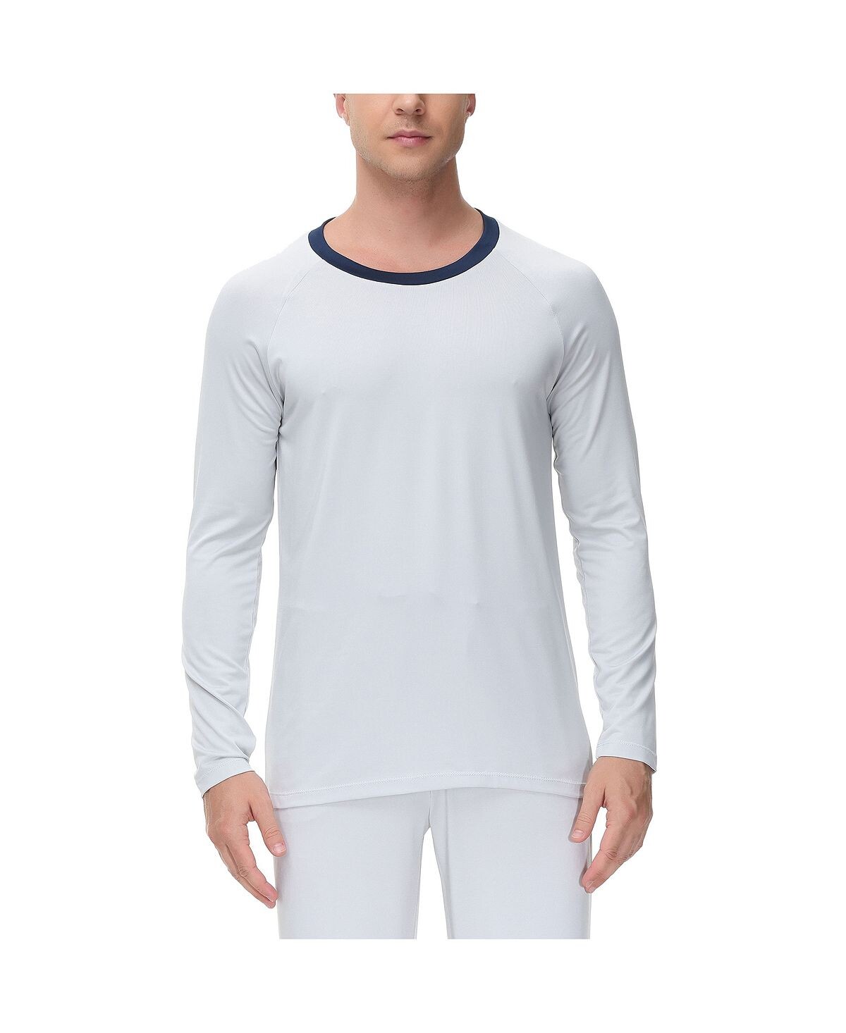 Мужская влагоотводящая футболка с контрастным воротником и круглым вырезом для отдыха INK+IVY
Мужская влагоотводящая футболка с контрастным воротником и круглым вырезом для отдыха INK+IVY