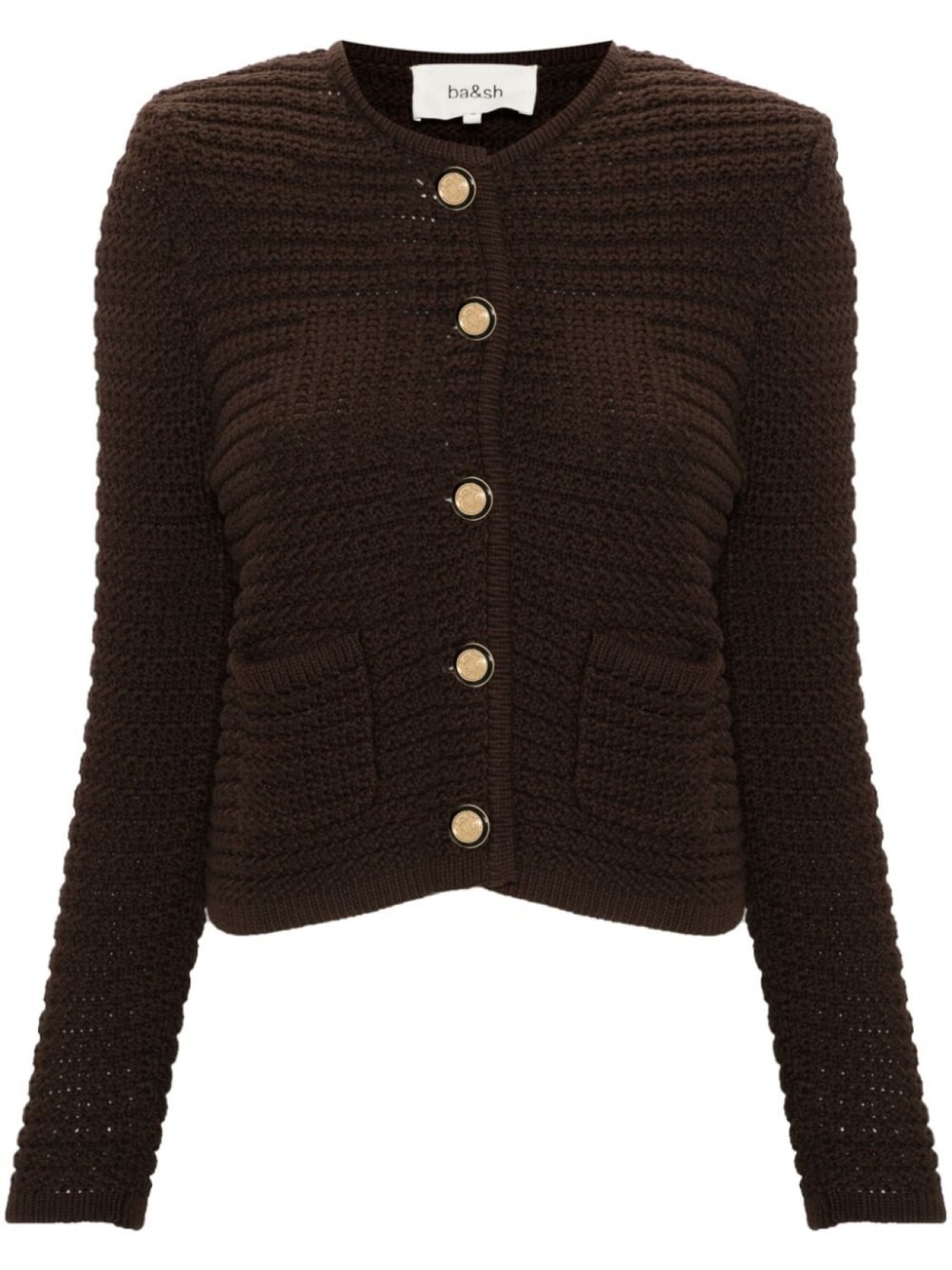 Ba&Sh кардиган Gaspard, коричневый
Ba&Sh кардиган Gaspard, коричневый
