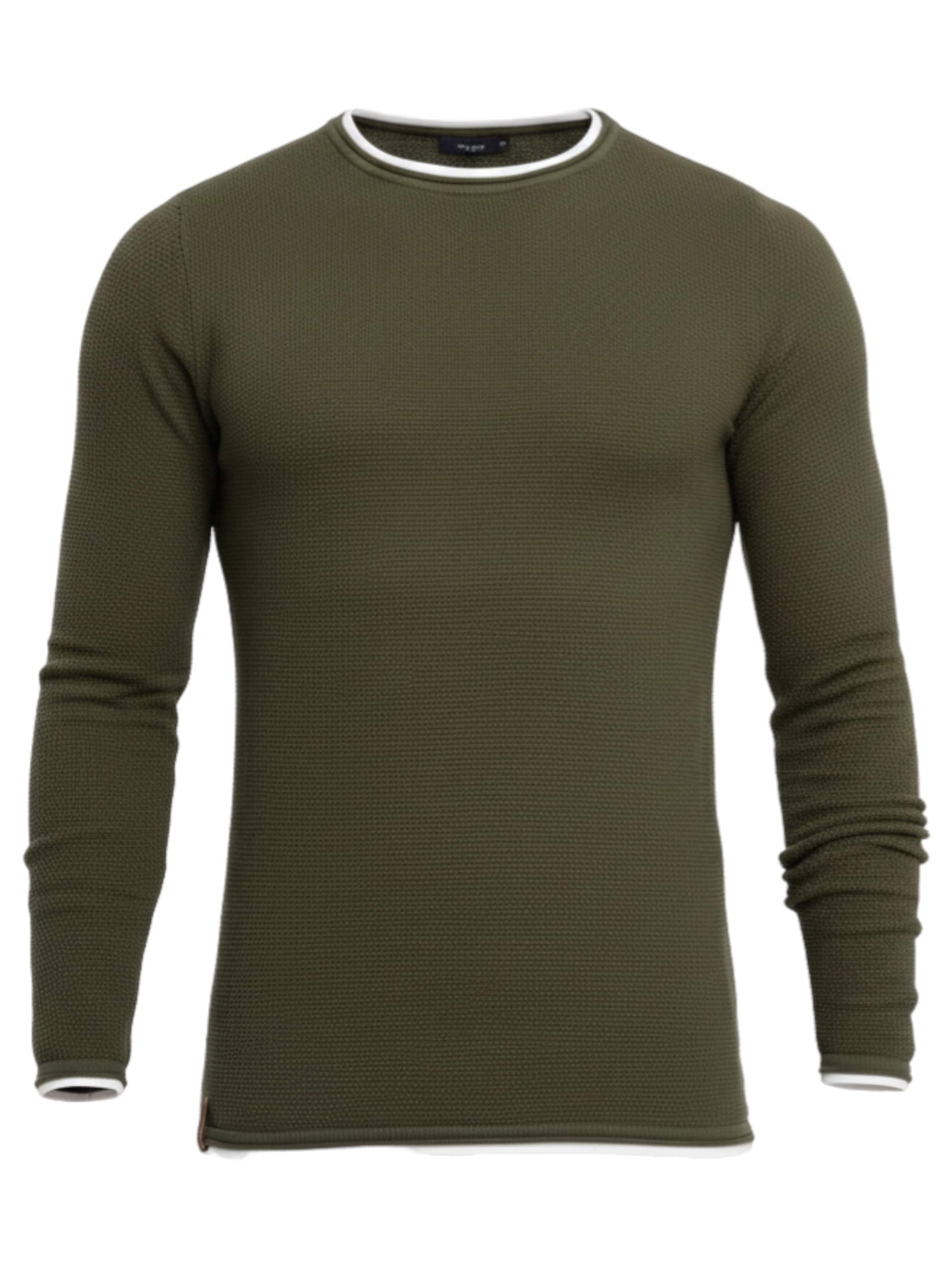 Ombre Свитер 'OM-SWSW-0103' в темно-зеленом цвете
Ombre Свитер 'OM-SWSW-0103' в темно-зеленом цвете