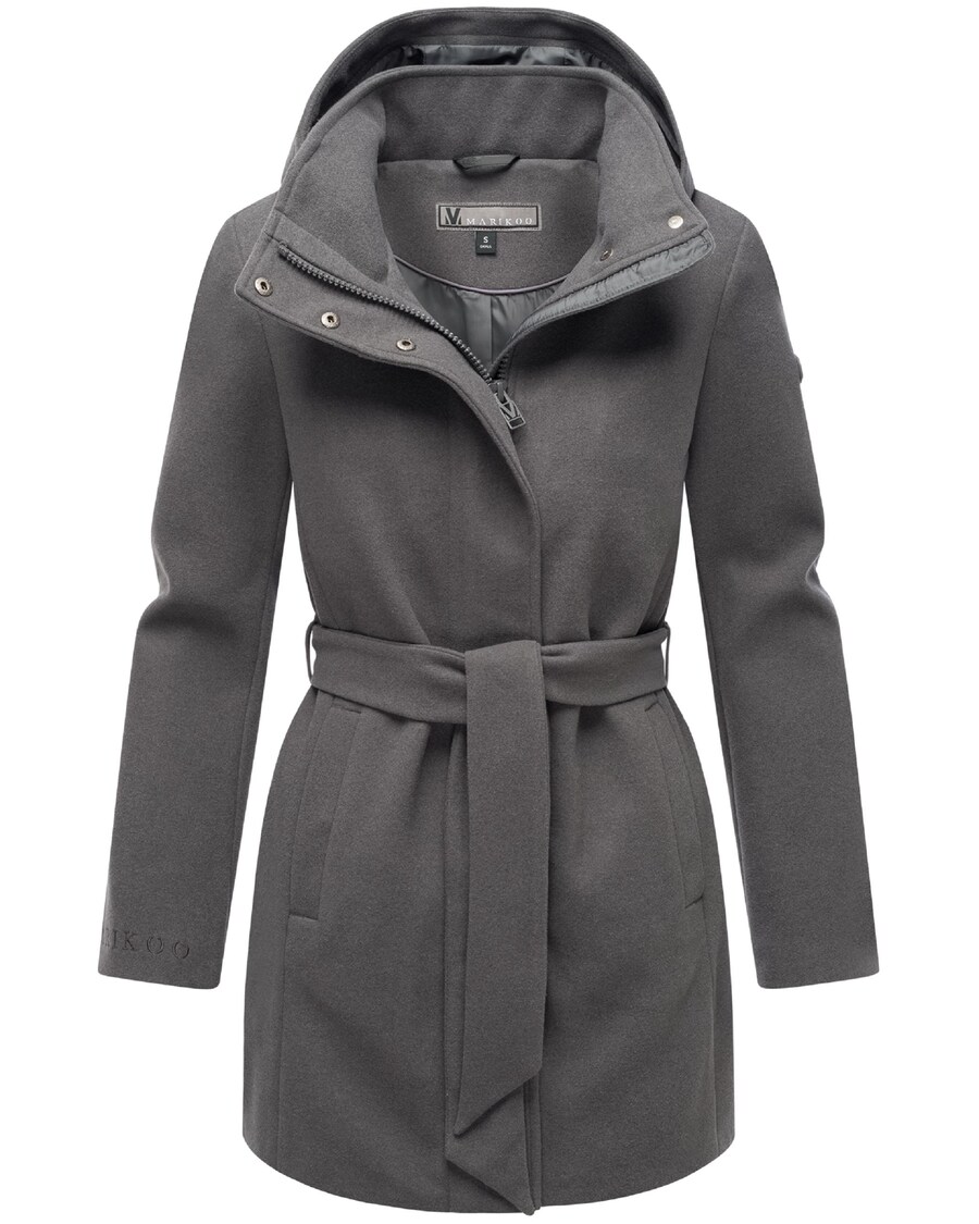 Межсезонное пальто MARIKOO Katalinaa 16, серый
Межсезонное пальто MARIKOO Katalinaa 16, серый