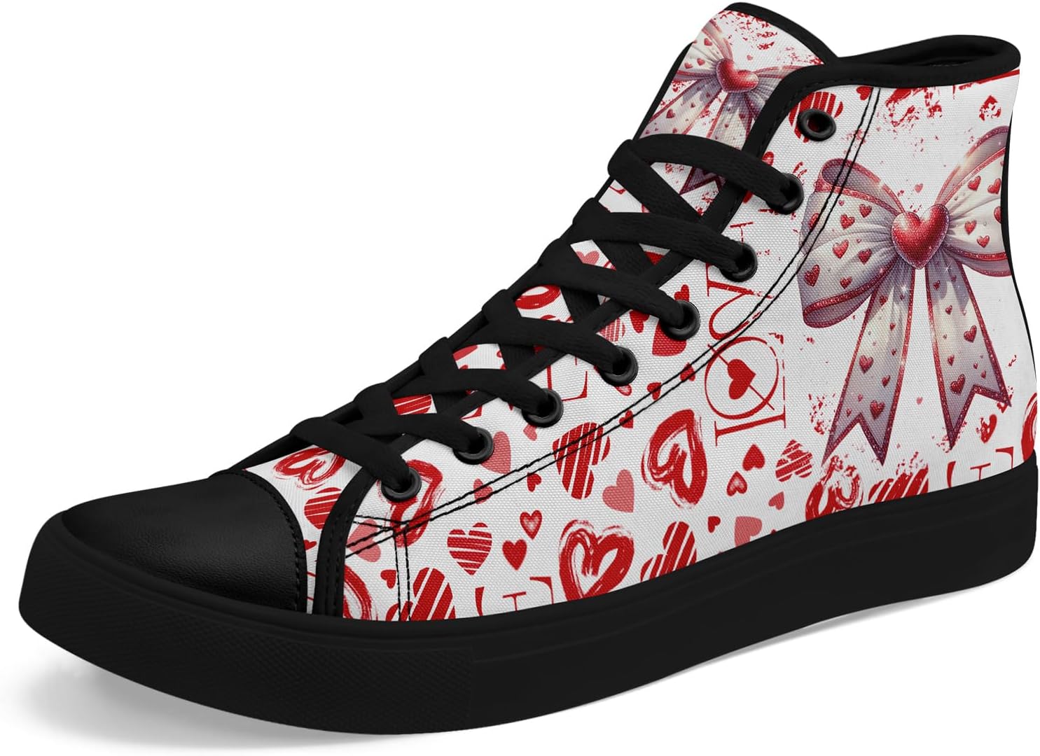 Высокие кеды для мужчин и женщин - романтический дизайн, стильные повседневные кроссовки для прогулок, модный подарок для любимого Coolcustomize, белый
Высокие кеды для мужчин и женщин - романтический дизайн, стильные повседневные кроссовки для прогулок, модный подарок для любимого Coolcustomize, белый