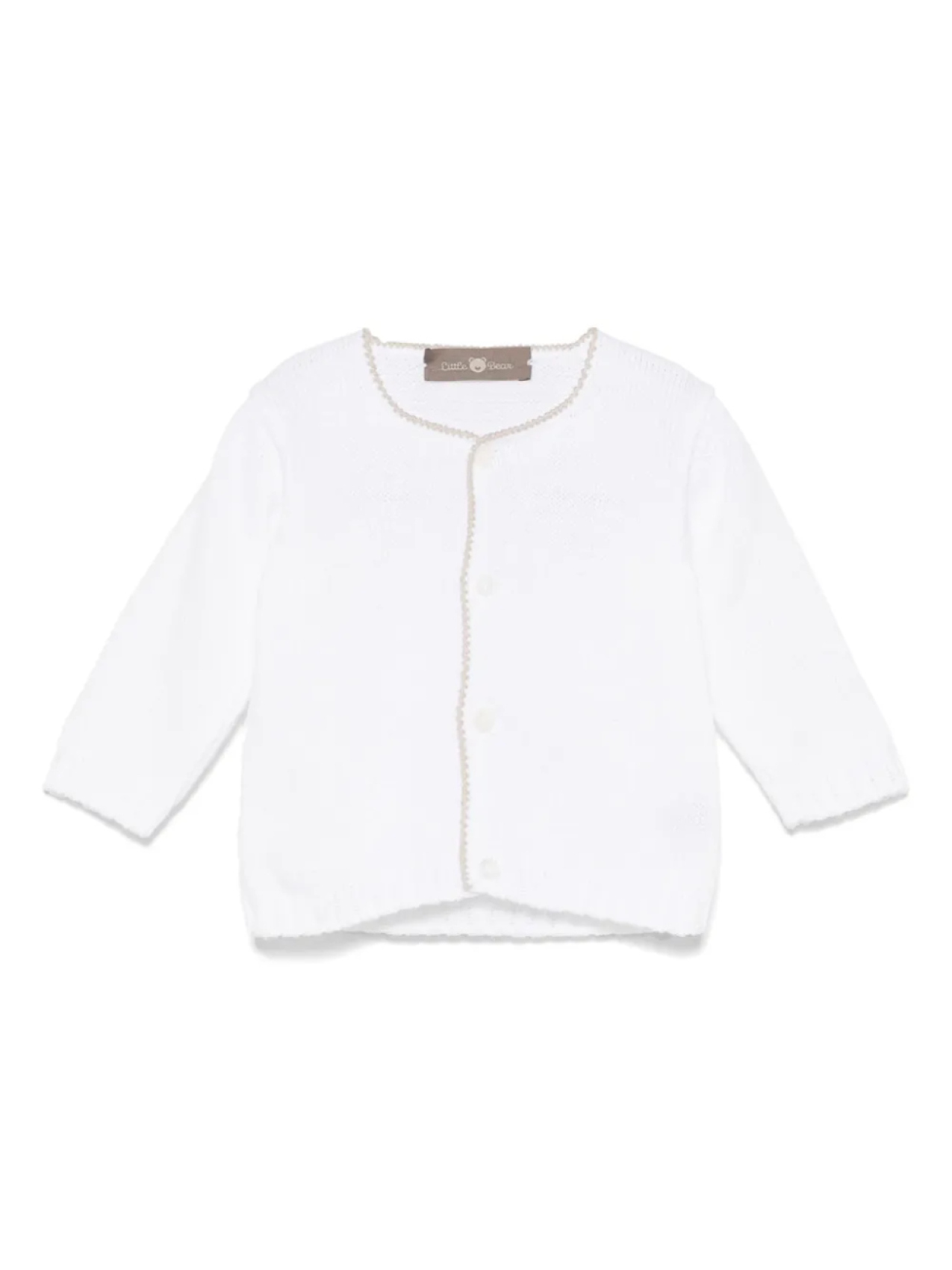 Хлопковый кардиган Little Bear, белый
Хлопковый кардиган Little Bear, белый
