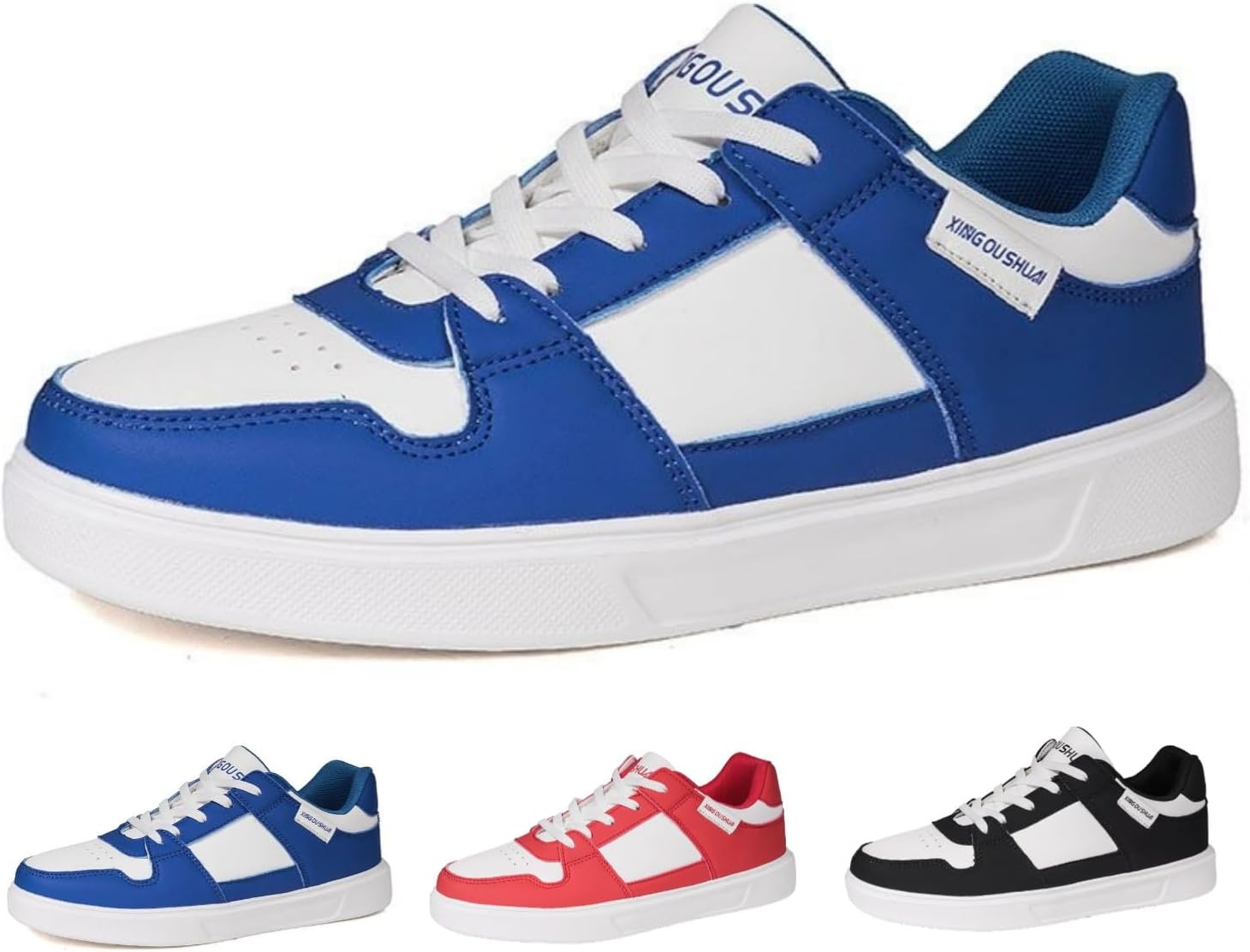 Женские и мужские модные кроссовки платформы Классические черно-белые цветовые блоки Повседневные легкие спортивные кроссовки для ходьбы и скейтборда Macefil
Женские и мужские модные кроссовки платформы Классические черно-белые цветовые блоки Повседневные легкие спортивные кроссовки для ходьбы и скейтборда Macefil