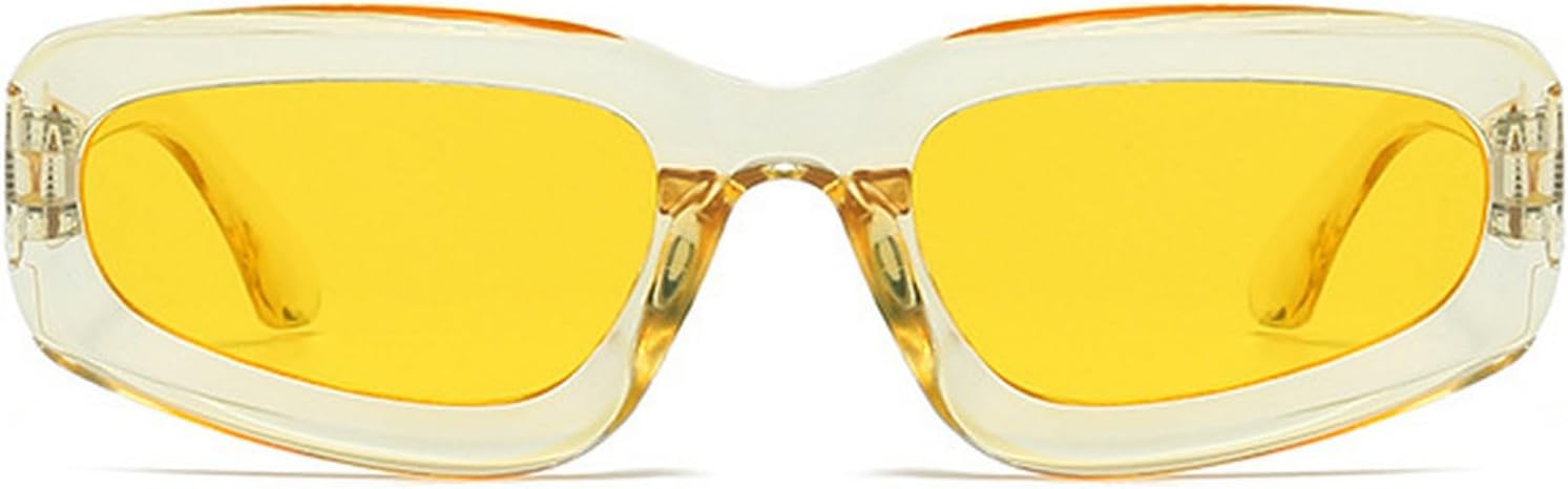 Ретро-солнцезащитные очки «кошачий глаз» для женщин, модные квадратные солнцезащитные очки в винтажном стиле, маленькая оправа, солнцезащитные очки в стиле 90-х, защита от УФ-излучения mincl, Yellow
Ретро-солнцезащитные очки «кошачий глаз» для женщин, модные квадратные солнцезащитные очки в винтажном стиле, маленькая оправа, солнцезащитные очки в стиле 90-х, защита от УФ-излучения mincl, Yellow