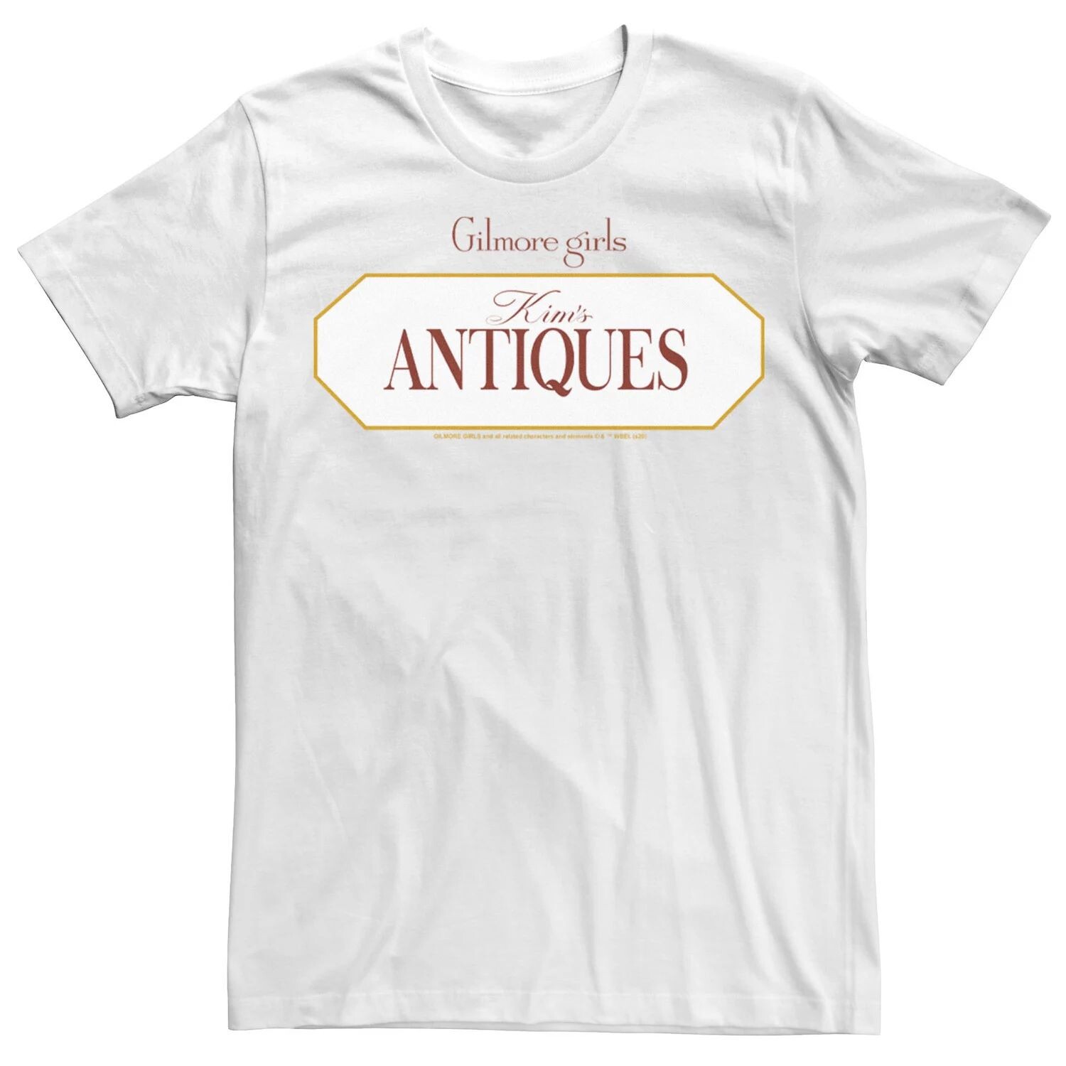 Мужская футболка с логотипом Gilmore Girls Kim's Antiques Licensed Character, белый
Мужская футболка с логотипом Gilmore Girls Kim's Antiques Licensed Character, белый