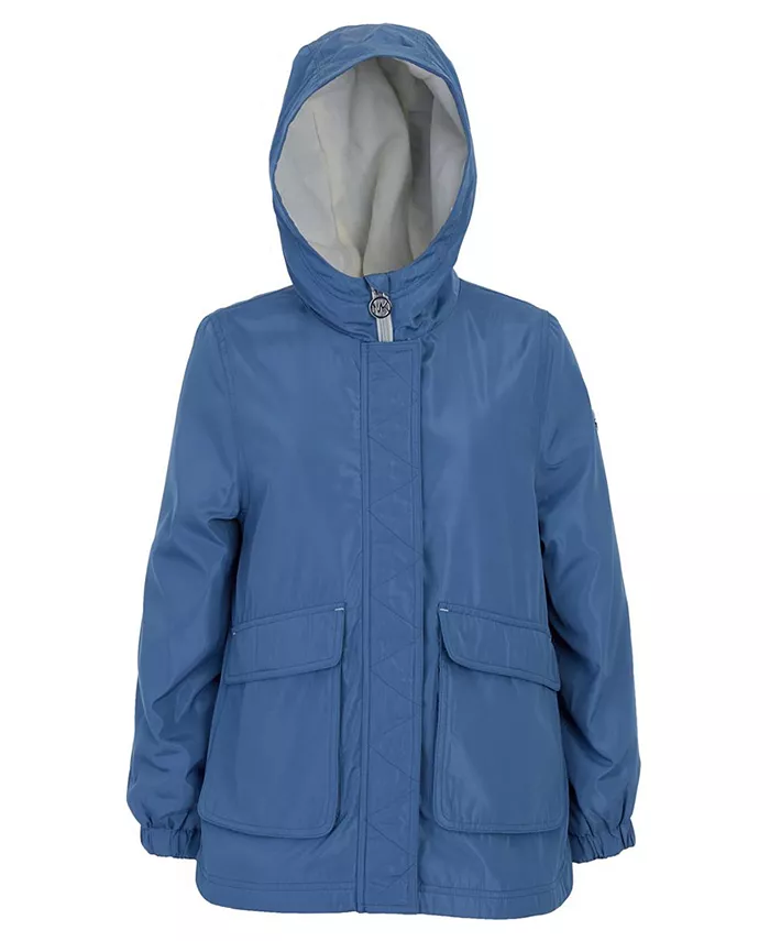 Куртка-дождевик на флисовой подкладке для малышей и маленьких девочек Michael Kors, синий
Куртка-дождевик на флисовой подкладке для малышей и маленьких девочек Michael Kors, синий