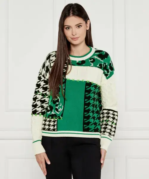 Шерстяной свитер Regular fit Marc Cain, зеленый
Шерстяной свитер Regular fit Marc Cain, зеленый