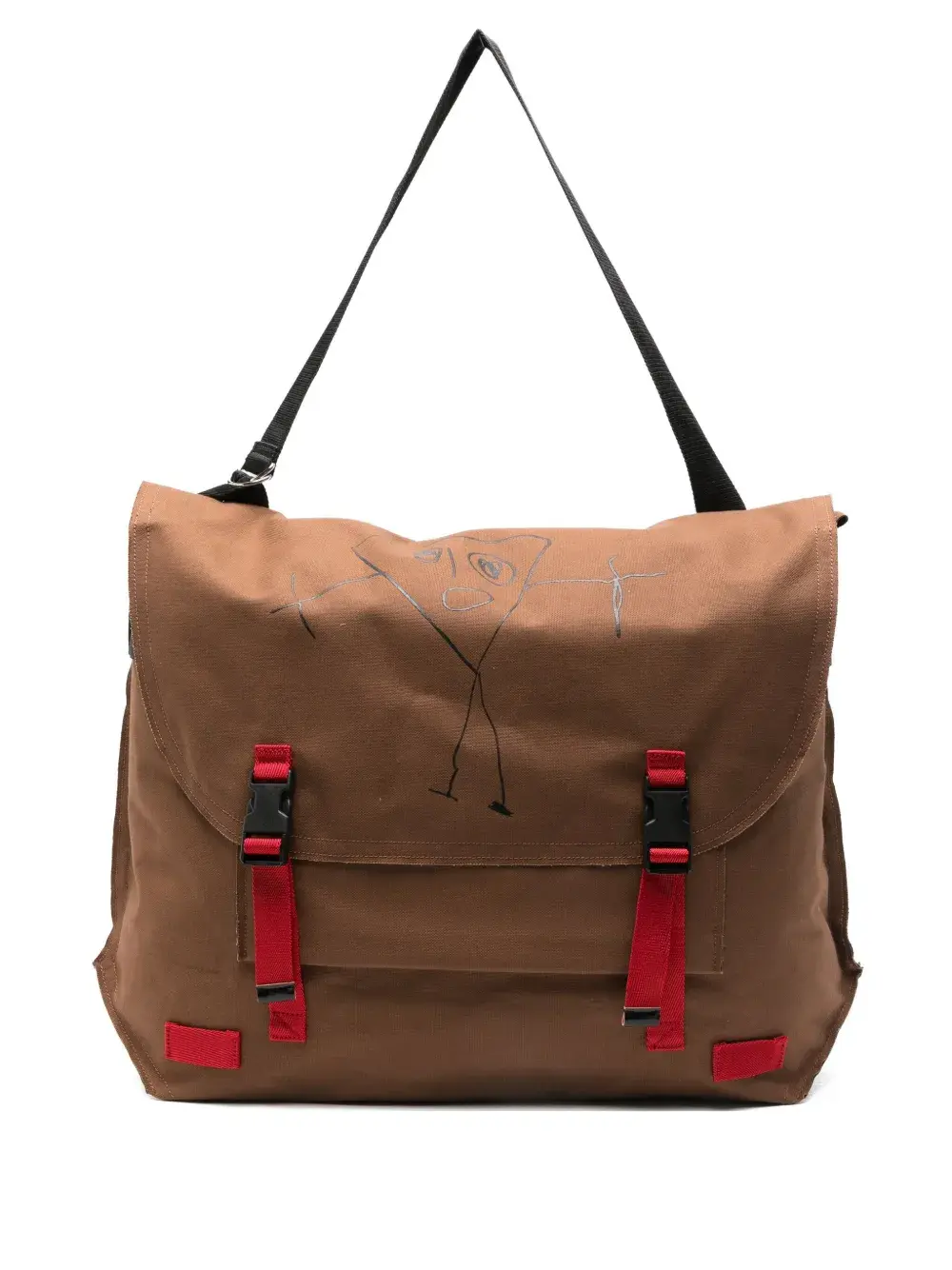 Сумка на плечо с принтом Plan C, коричневый
Сумка на плечо с принтом Plan C, коричневый