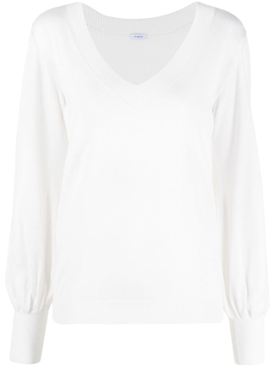 Malo трикотажный топ с рукавами-бишоп, белый
Malo трикотажный топ с рукавами-бишоп, белый