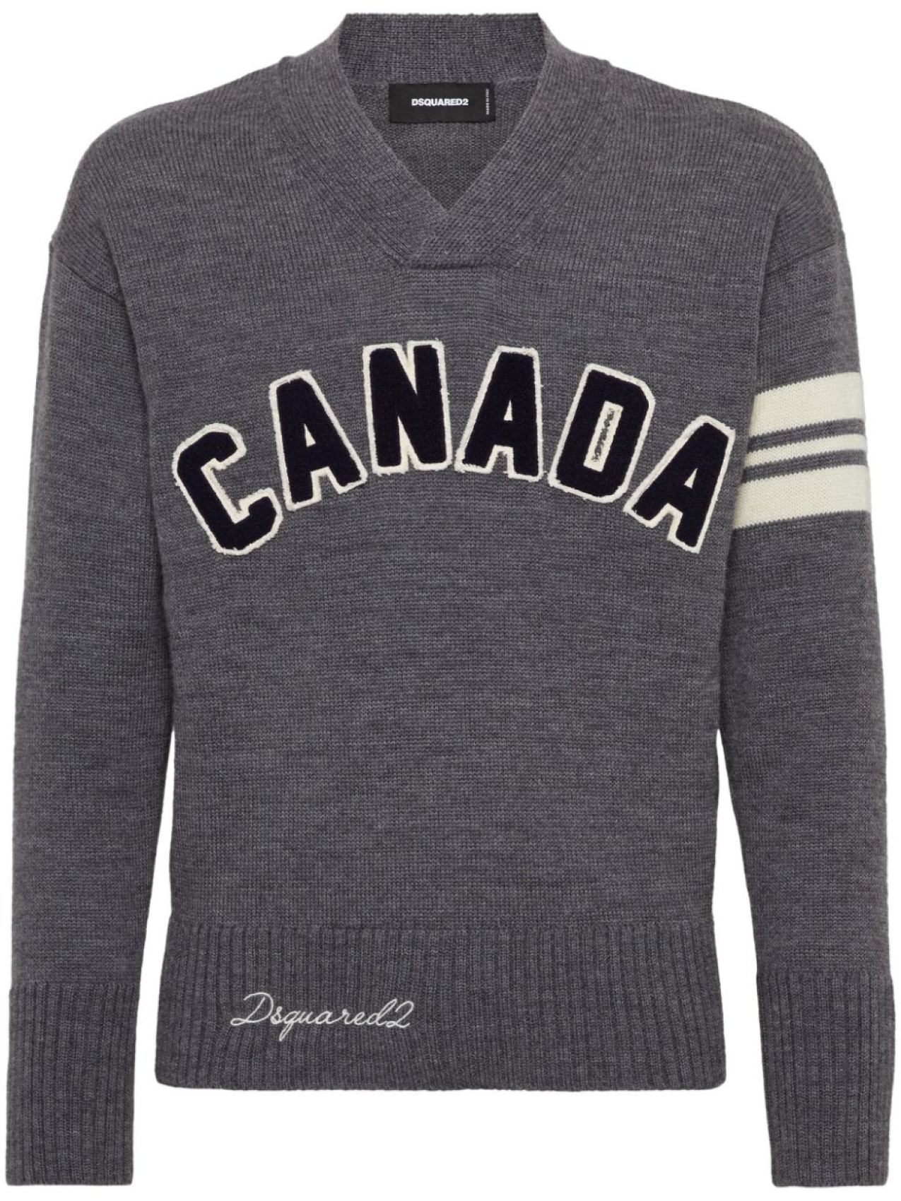 DSQUARED2 джемпер с нашивкой Canada, серый
DSQUARED2 джемпер с нашивкой Canada, серый