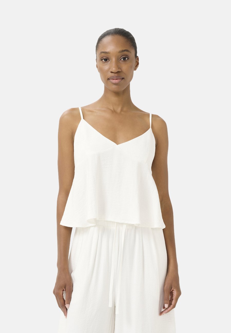 Топ Gestuz GZCAMILA SINGLET, Egret/White
Топ Gestuz GZCAMILA SINGLET, Egret/White