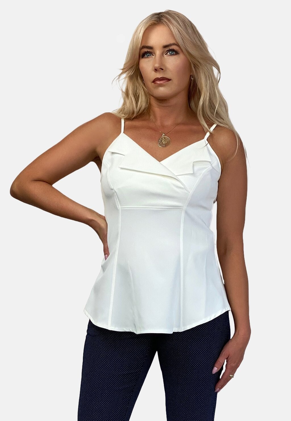 Топ ELEGANT REGINA FASHION, цвет off white
Топ ELEGANT REGINA FASHION, цвет off white