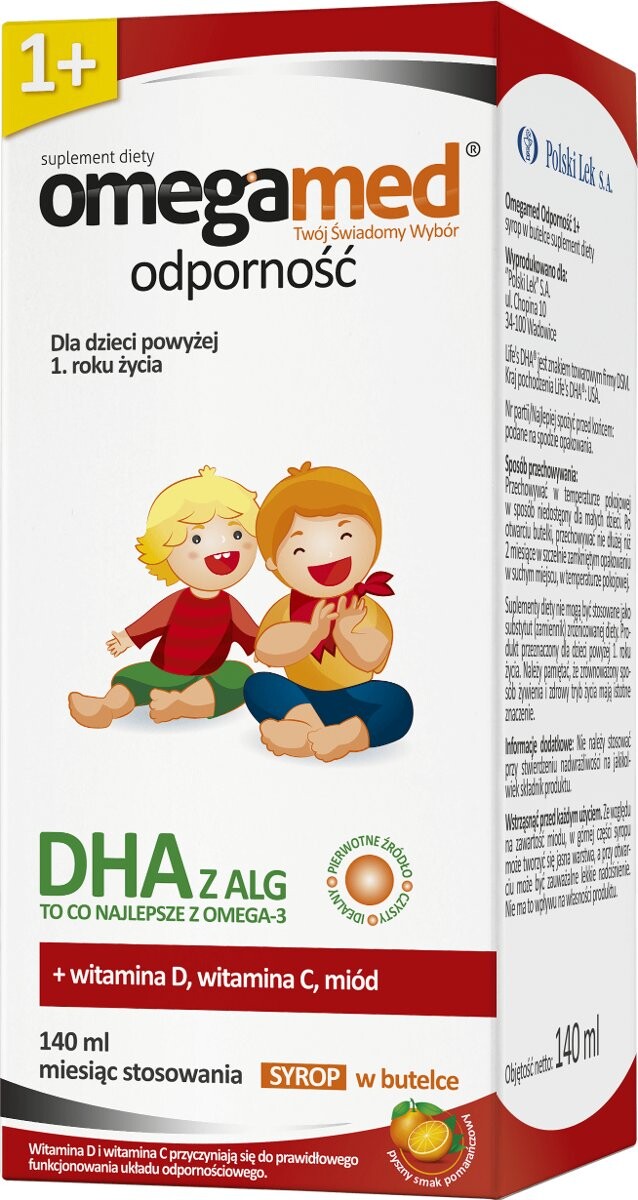 БАД, Польски Лек, Омегамед Иммунитет 1+, 140 мл Omegamed
БАД, Польски Лек, Омегамед Иммунитет 1+, 140 мл Omegamed