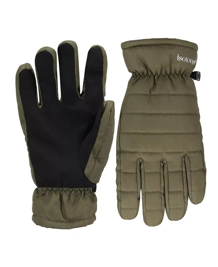 Мужские стеганые перчатки Isotoner Signature, зеленый
Мужские стеганые перчатки Isotoner Signature, зеленый
