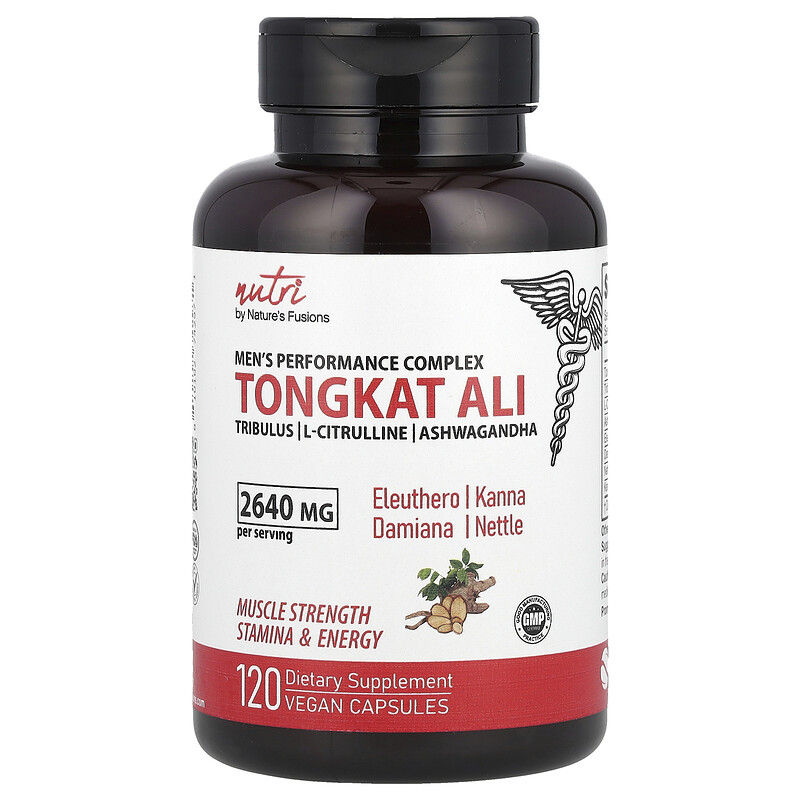 Nutri, Tongkat Ali, комплекс для мужчин, 2640 мг, 120 веганских капсул (660 мг в каждой капсуле)
Nutri, Tongkat Ali, комплекс для мужчин, 2640 мг, 120 веганских капсул (660 мг в каждой капсуле)