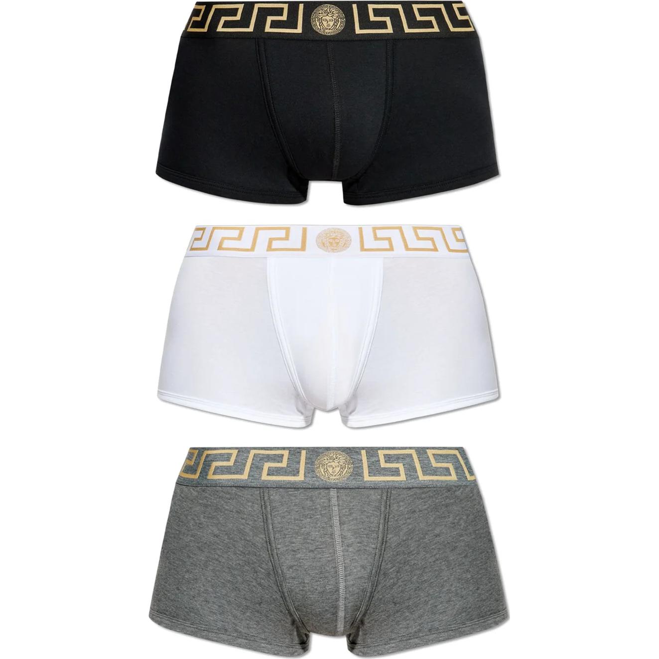 Трусы боксеры Greca Border набор из 3 штук VERSACE, серый
Трусы боксеры Greca Border набор из 3 штук VERSACE, серый