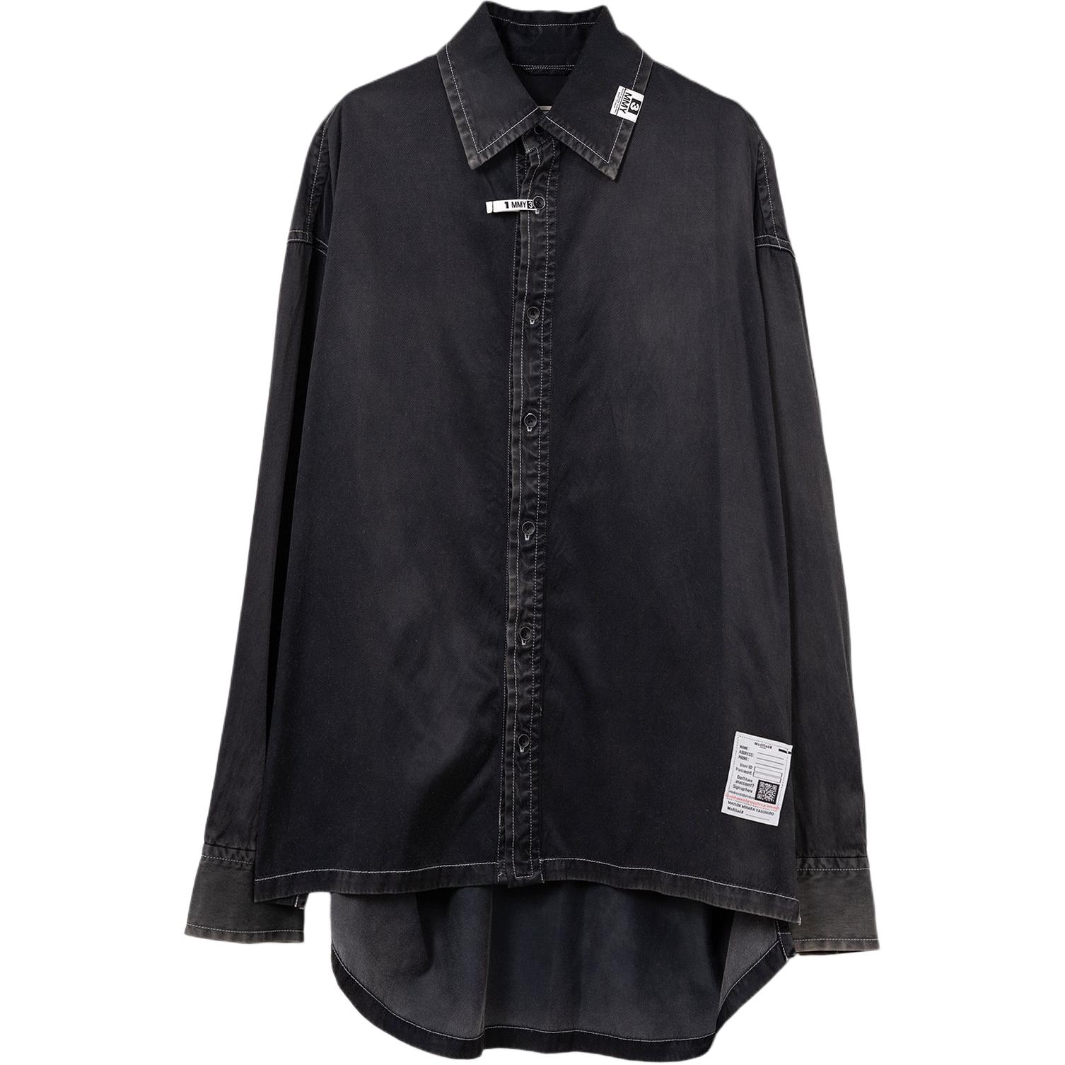 Рубашка на пуговицах Maison Mihara Yasuhiro, черный
Рубашка на пуговицах Maison Mihara Yasuhiro, черный