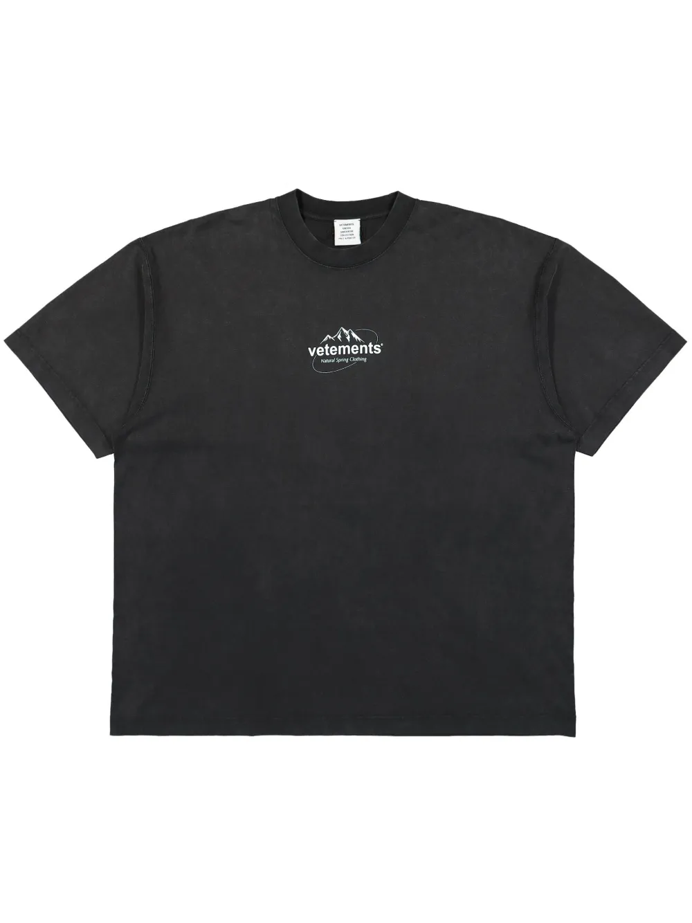 Футболка Spring Water Logo VETEMENTS, черный
Футболка Spring Water Logo VETEMENTS, черный