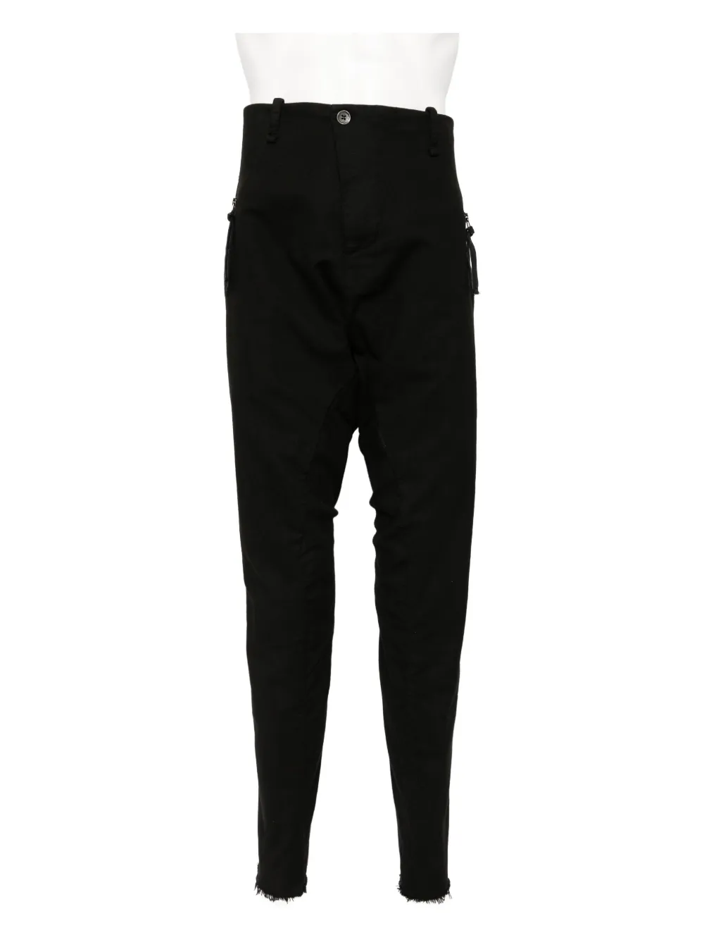 Брюки с низким шаговым швом Masnada, черный
Брюки с низким шаговым швом Masnada, черный