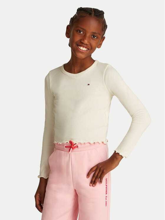 Блузка облегающего кроя KG0KG08299 S Tommy Hilfiger, бежевый
Блузка облегающего кроя KG0KG08299 S Tommy Hilfiger, бежевый