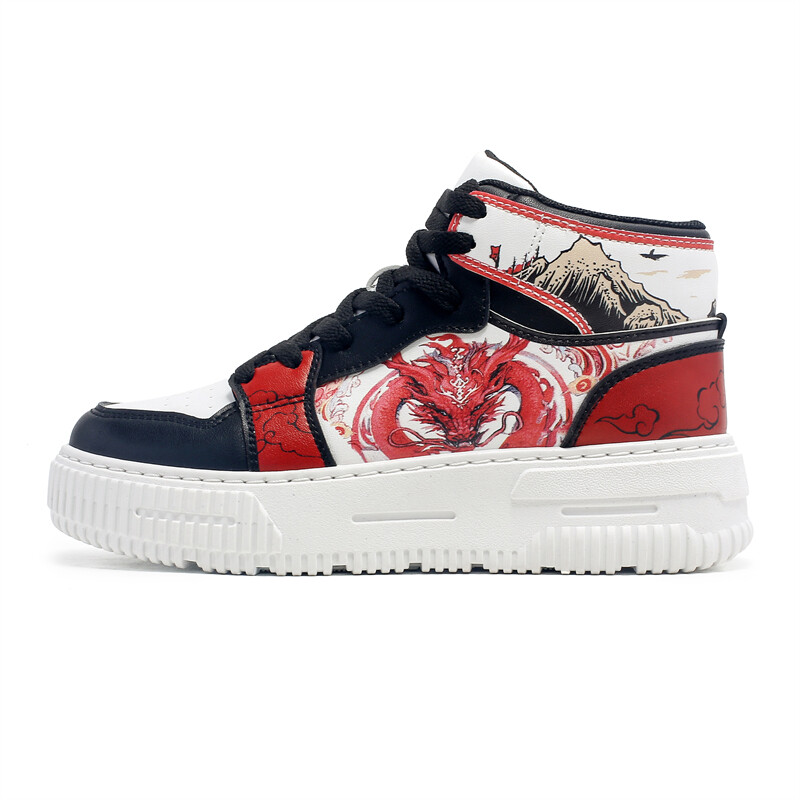 Кеды, обувь для скейтборда унисекс с высоким верхом M.M Party, красный
Кеды, обувь для скейтборда унисекс с высоким верхом M.M Party, красный