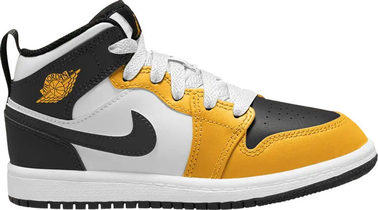 Кроссовки Air Jordan 1 Mid PS 'Yellow Ochre', желтый
Кроссовки Air Jordan 1 Mid PS 'Yellow Ochre', желтый