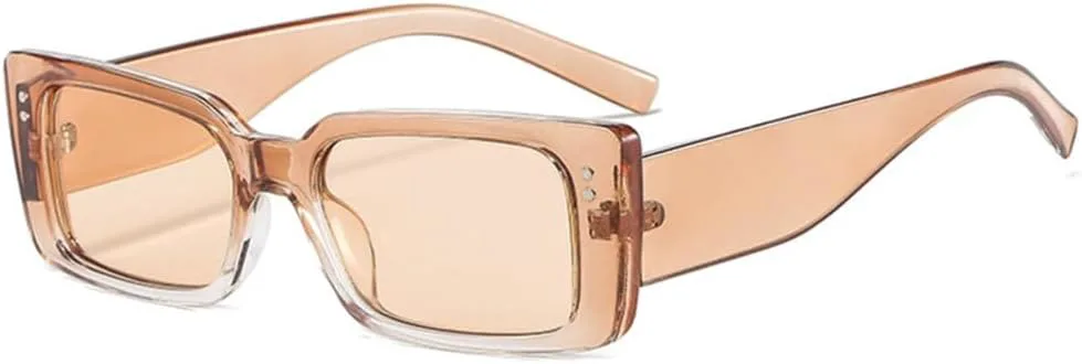 Маленькие прямоугольные солнцезащитные очки для женщин в винтажном стиле, мужские солнцезащитные очки, очки с защитой от УФ-излучения UV400 generic, Champagne
Маленькие прямоугольные солнцезащитные очки для женщин в винтажном стиле, мужские солнцезащитные очки, очки с защитой от УФ-излучения UV400 generic, Champagne