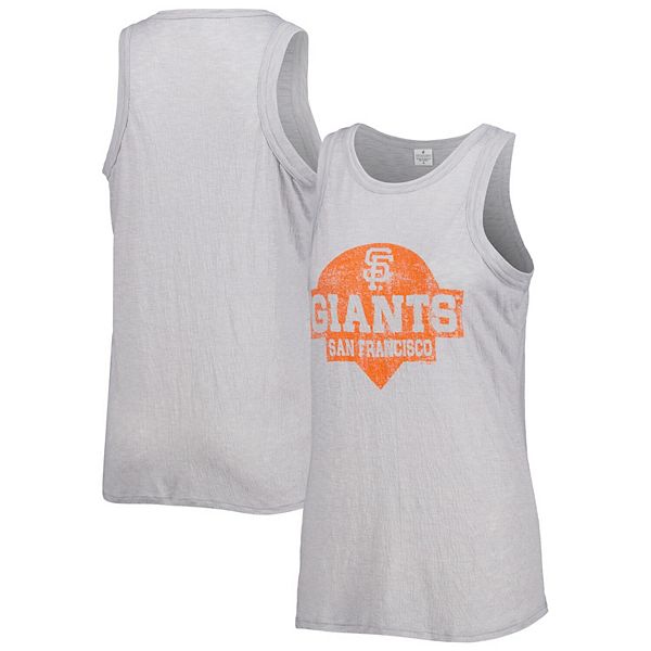 Женская серая майка San Francisco Giants Tri-Blend Soft As A Grape
Женская серая майка San Francisco Giants Tri-Blend Soft As A Grape