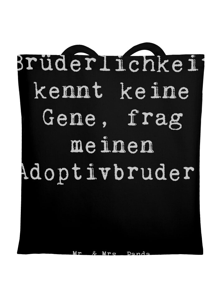 Сумка для переноски Mr & Mrs Panda Adoptivbruder Liebe, черный
Сумка для переноски Mr & Mrs Panda Adoptivbruder Liebe, черный