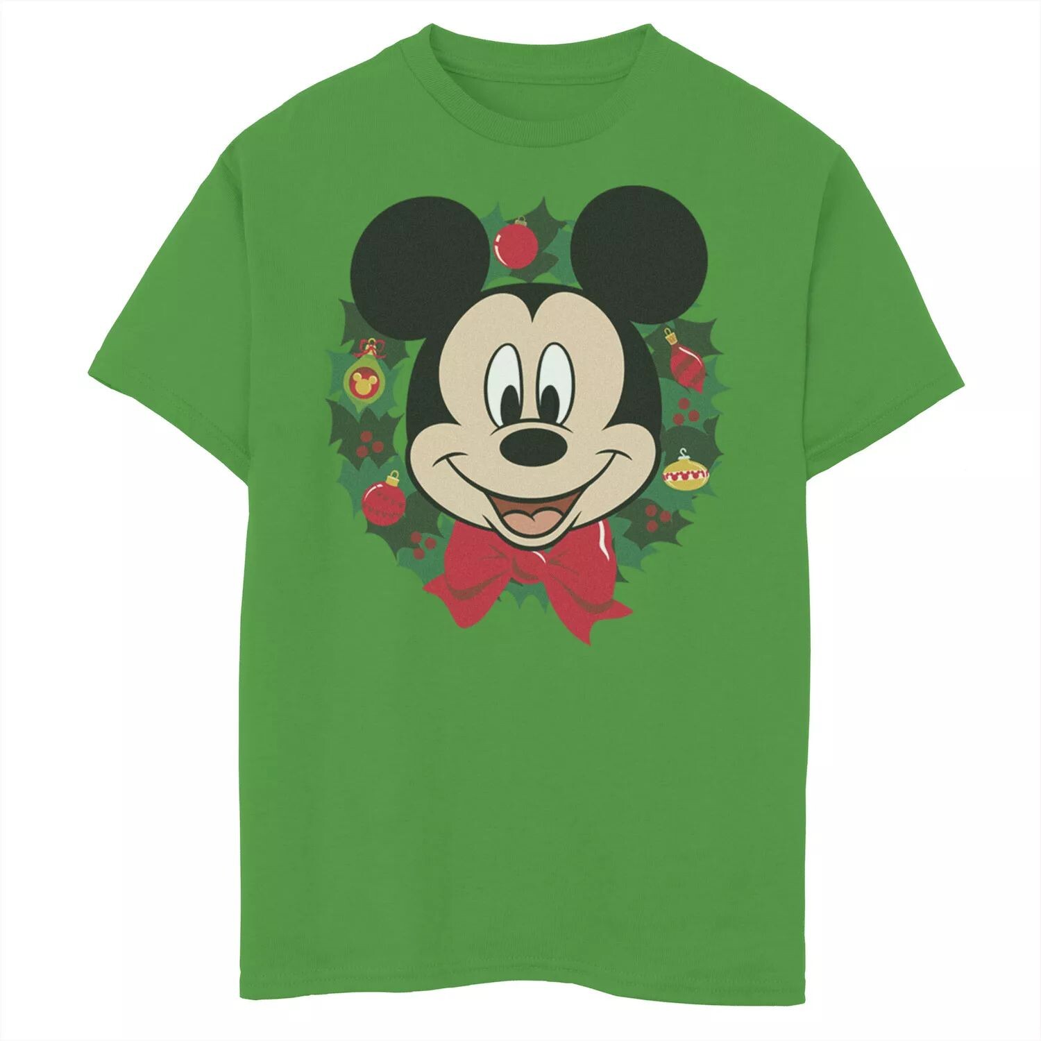 Рождественский венок с изображением Микки Мауса для мальчиков 8–20 лет Disney, футболка с графическим рисунком и портретом Disney
Рождественский венок с изображением Микки Мауса для мальчиков 8–20 лет Disney, футболка с графическим рисунком и портретом Disney