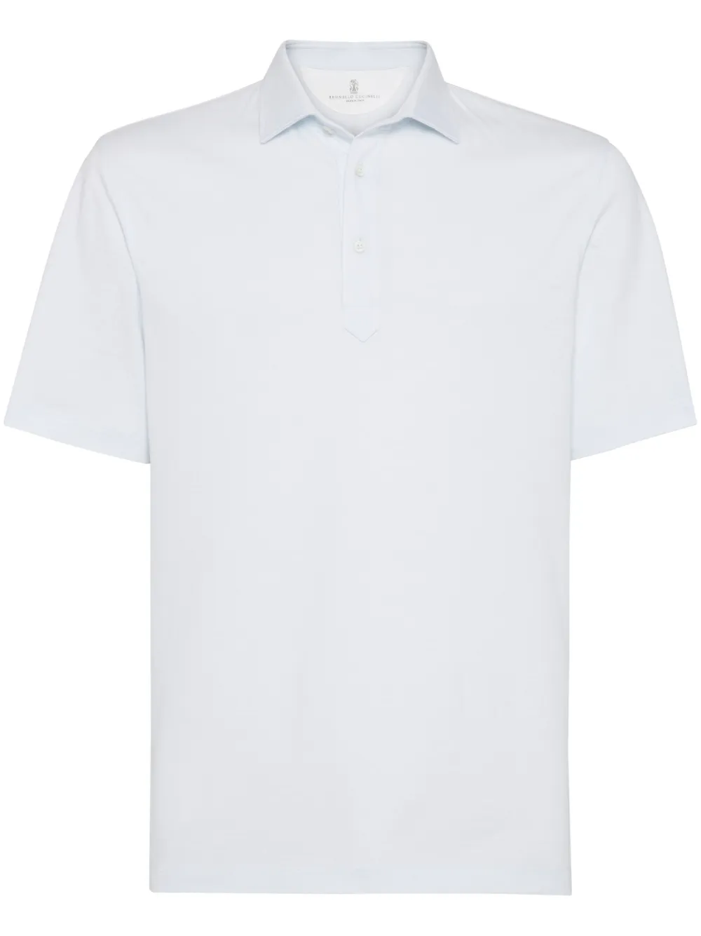 Рубашка поло из органического хлопка Brunello Cucinelli, синий
Рубашка поло из органического хлопка Brunello Cucinelli, синий