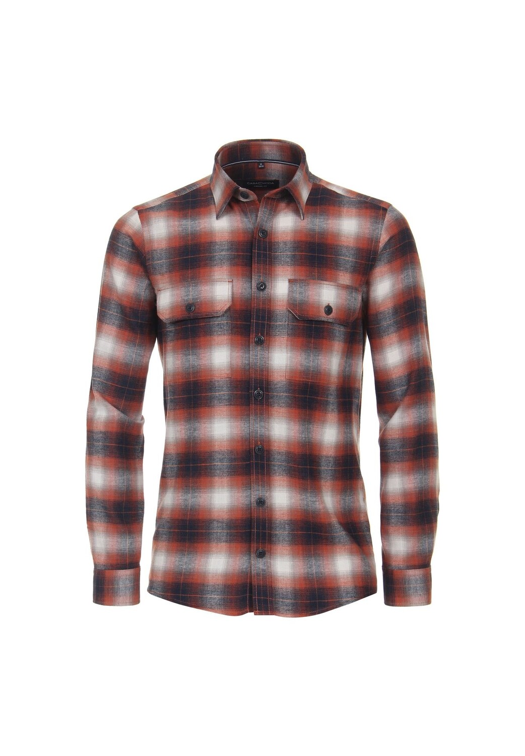 Мужская фланелевая рубашка повседневного кроя в клетку CASAMODA, оранжевый
Мужская фланелевая рубашка повседневного кроя в клетку CASAMODA, оранжевый