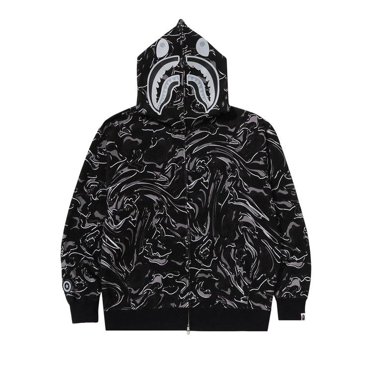 Худи BAPE Marbling Camo Shark Relaxed Fit Full Zip Hoodie, Black
Худи BAPE Marbling Camo Shark Relaxed Fit Full Zip Hoodie, Black
