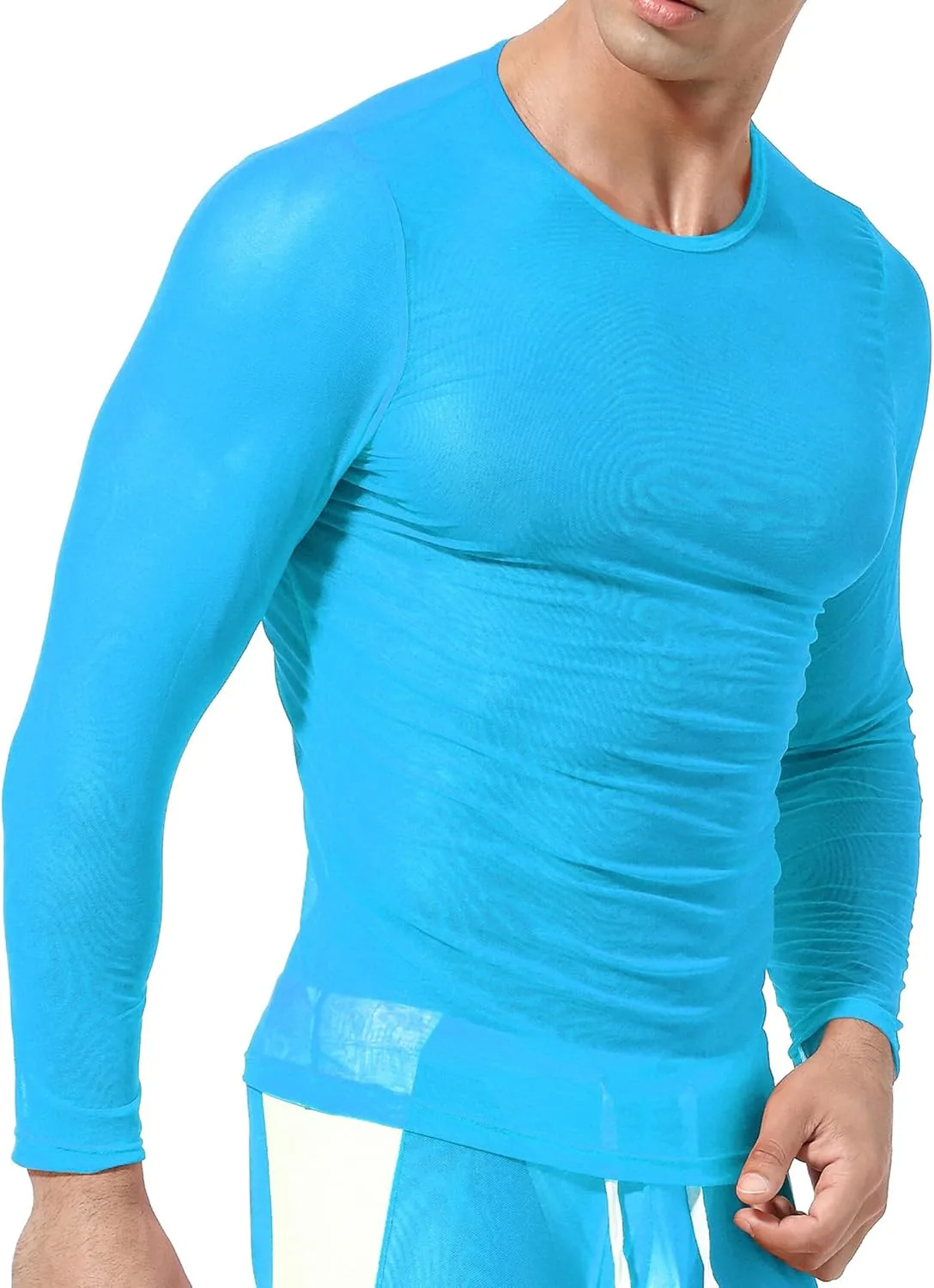 Мужская футболка SEAUR с прозрачной сеткой, длинные рукава, дышащая
Мужская футболка SEAUR с прозрачной сеткой, длинные рукава, дышащая