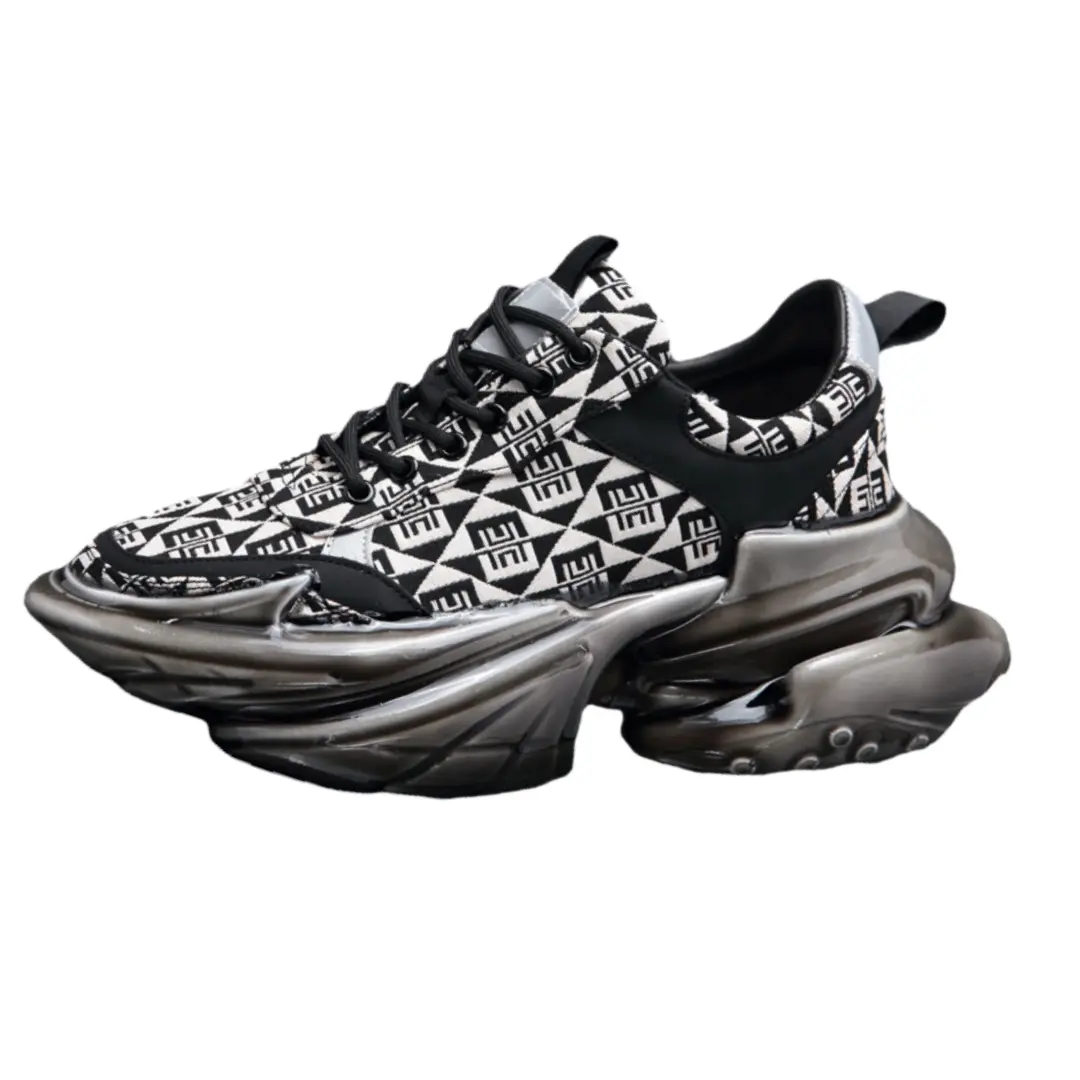 ZUOSAISI Износостойкие дышащие низкие массивные кроссовки для мужчин, черные
ZUOSAISI Износостойкие дышащие низкие массивные кроссовки для мужчин, черные