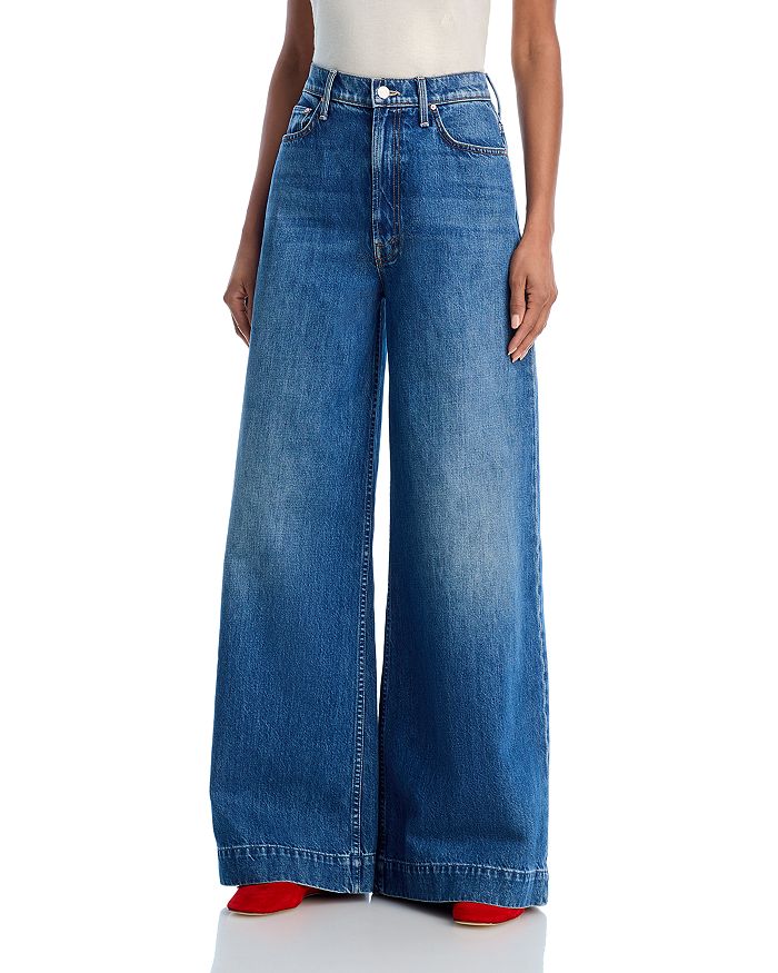 Джинсы с высокой посадкой и широкими штанинами The Headiner Sneak High Rise Wide Leg в цвете Green Thumb MOTHER, синий
Джинсы с высокой посадкой и широкими штанинами The Headiner Sneak High Rise Wide Leg в цвете Green Thumb MOTHER, синий