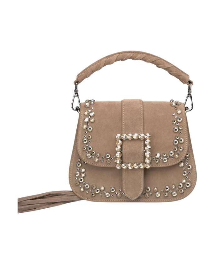 Сумочка со стразами Alma En Pena, коричневый
Сумочка со стразами Alma En Pena, коричневый