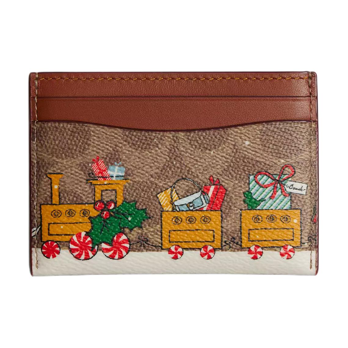 COACH Мини картхолдер из текстиля с покрытием женский бежевый с карамельным, Tan with Caramel
COACH Мини картхолдер из текстиля с покрытием женский бежевый с карамельным, Tan with Caramel