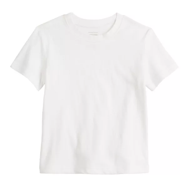 Детская футболка с коротким рукавом для мальчиков Essential Texture Jumping Beans, белый
Детская футболка с коротким рукавом для мальчиков Essential Texture Jumping Beans, белый