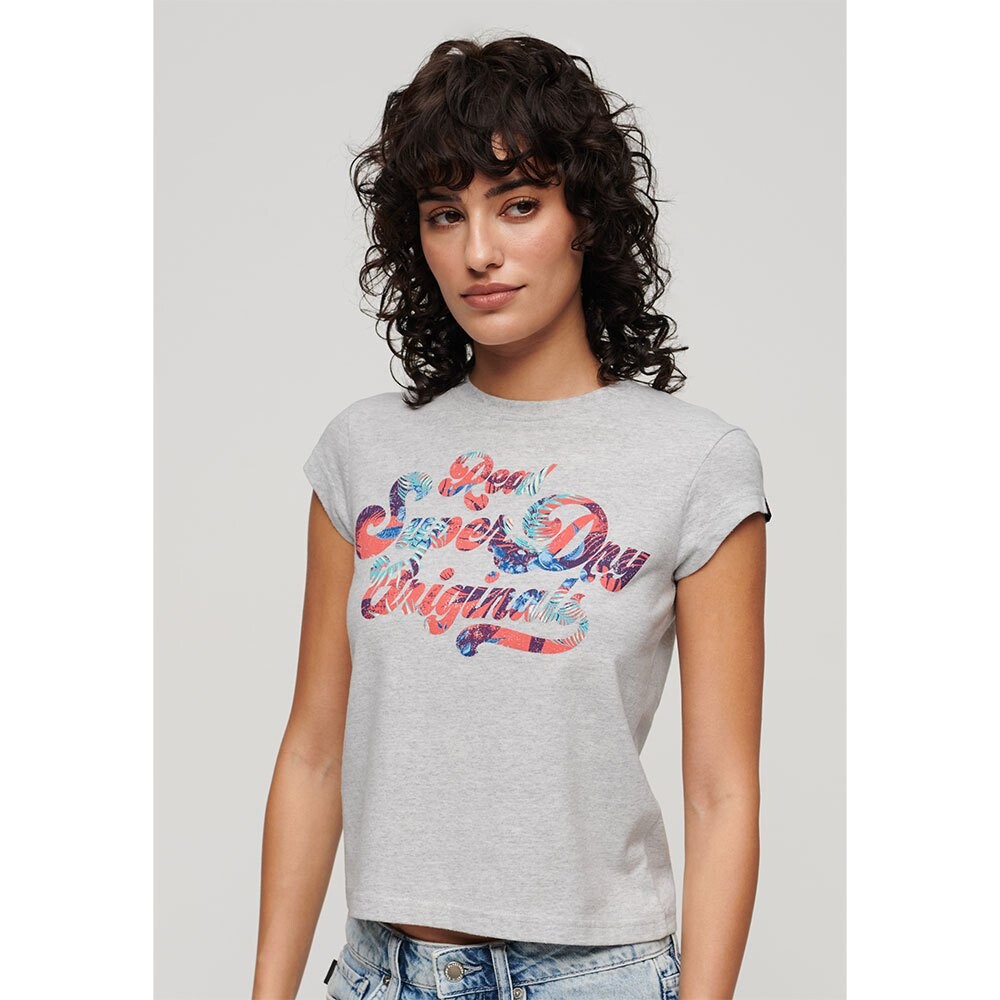 Футболка Superdry Floral Scripted, серый
Футболка Superdry Floral Scripted, серый