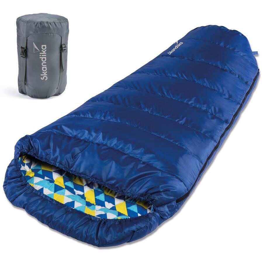 SKANDIKA Спальный мешок для мамы - фланель Vegas - для улицы - молния слева - до -15°C
SKANDIKA Спальный мешок для мамы - фланель Vegas - для улицы - молния слева - до -15°C