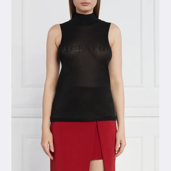 Блузка стандартного кроя Patrizia Pepe, черный
Блузка стандартного кроя Patrizia Pepe, черный