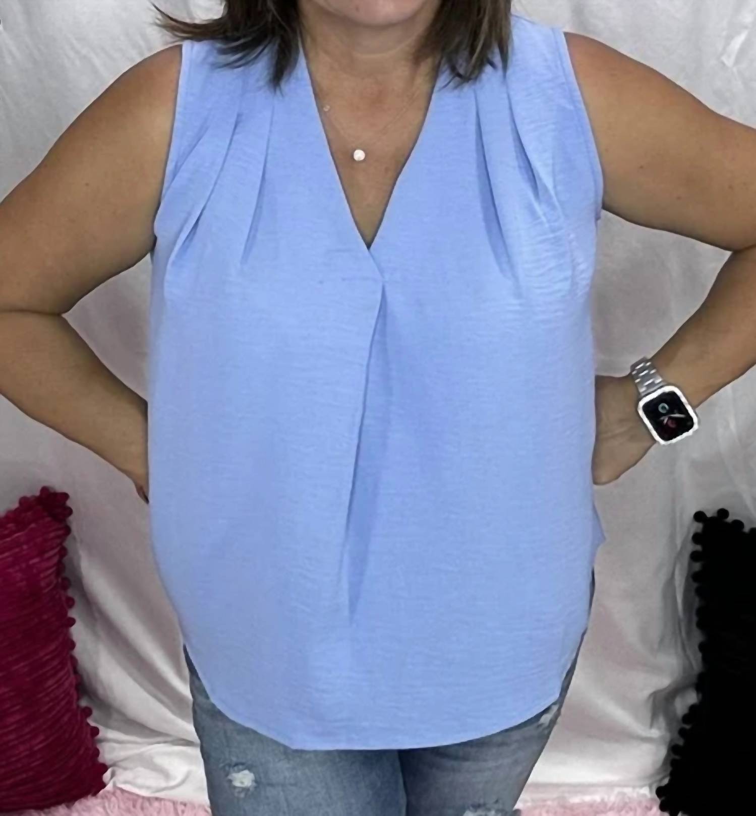 Топ на вынос в синем цвете Jodifl
Топ на вынос в синем цвете Jodifl