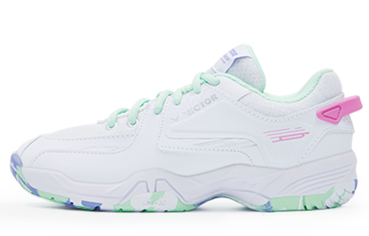 Victor Женские бадминтонные кроссовки низкие зеленые розовые синие белые, цвет White
Victor Женские бадминтонные кроссовки низкие зеленые розовые синие белые, цвет White