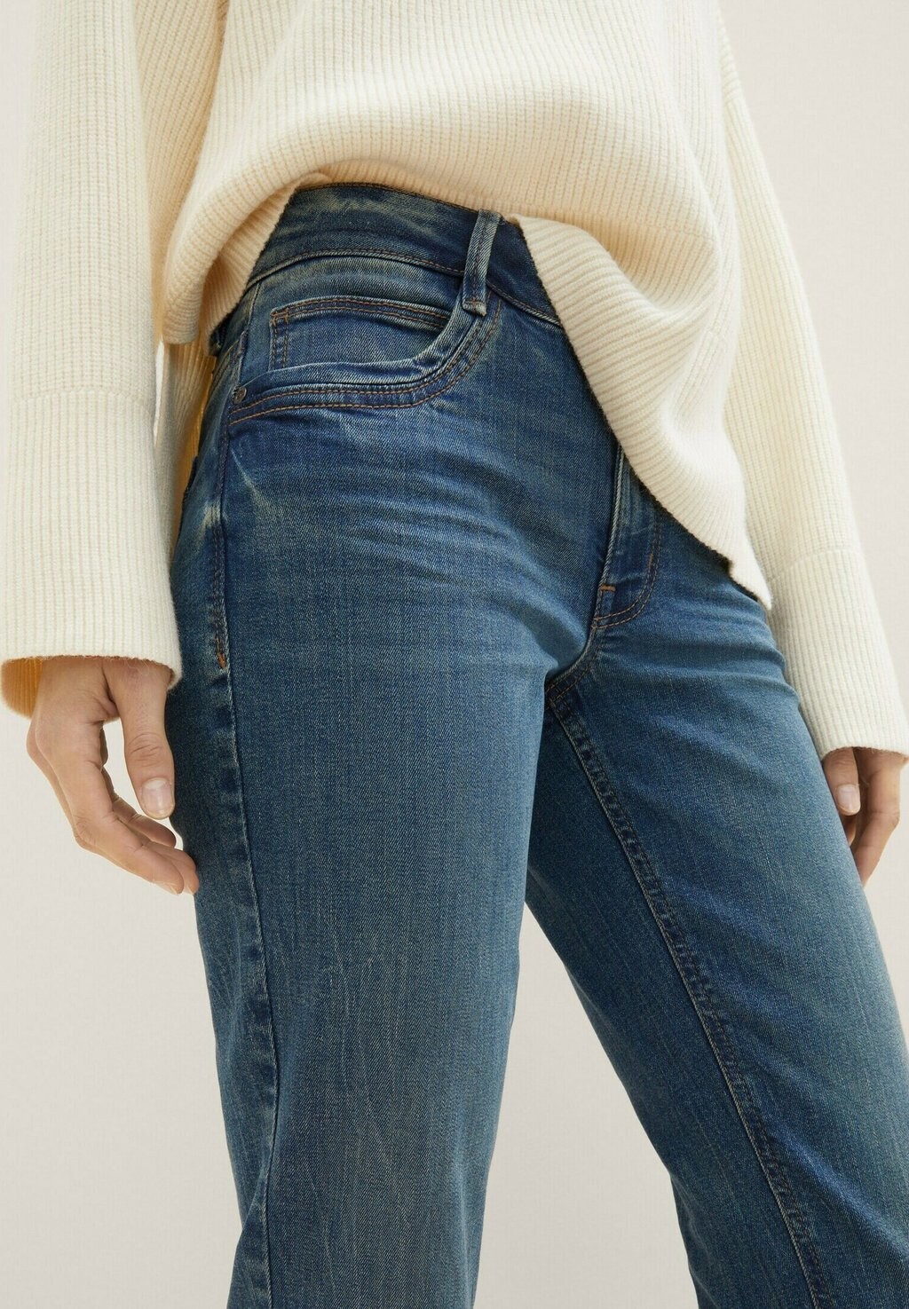 Джинсы прямого кроя ALEXA STRAIGHT TOM TAILOR, синий деним
Джинсы прямого кроя ALEXA STRAIGHT TOM TAILOR, синий деним