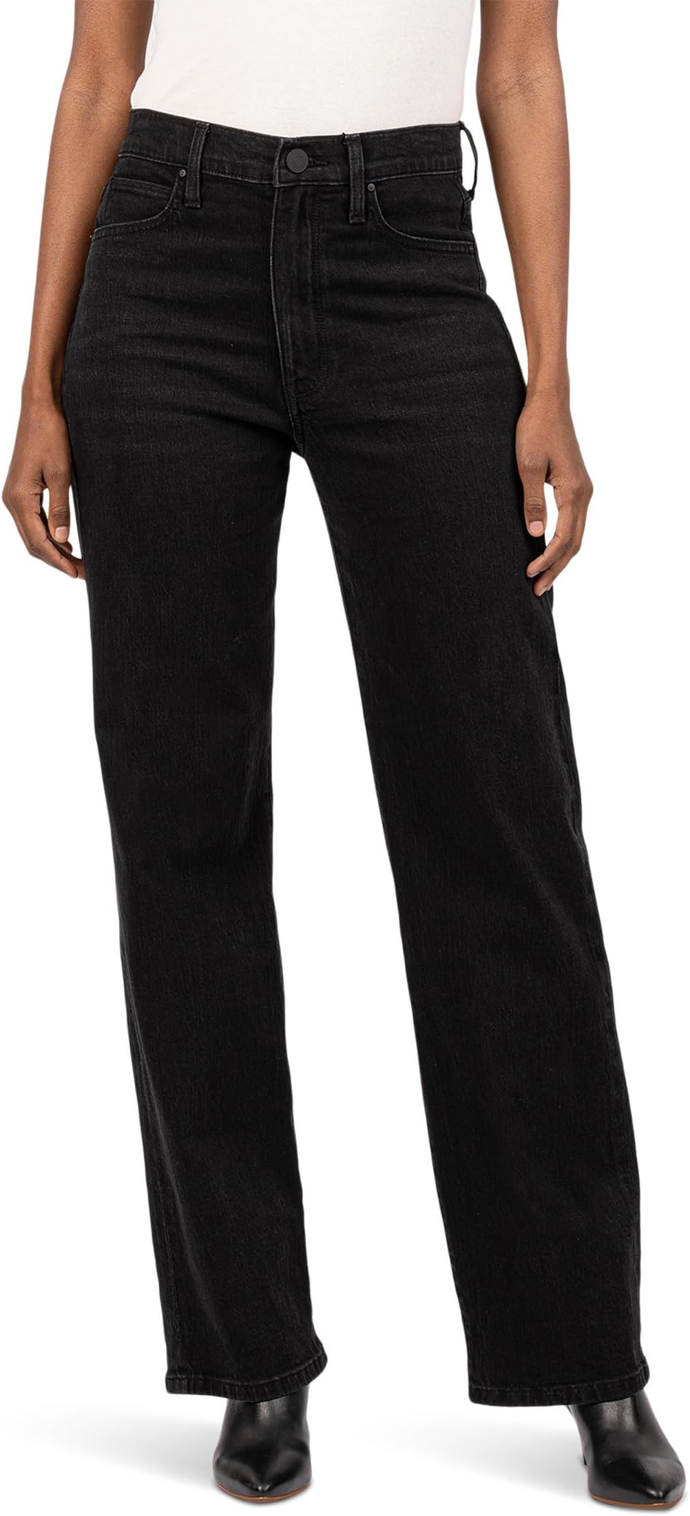 Джинсы KUT from the Kloth Sienna High-Rise Wide Leg-5 Pockets in Conquering, цвет Conquering
Джинсы KUT from the Kloth Sienna High-Rise Wide Leg-5 Pockets in Conquering, цвет Conquering